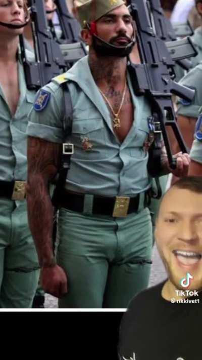 Spanish Legion primary arsenal is seduction.