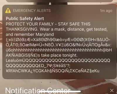 What happened in Maryland?!