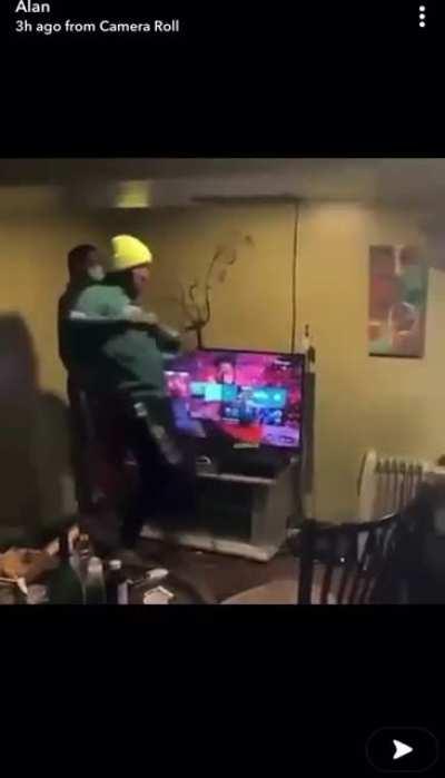 Got his ass big booted🤣