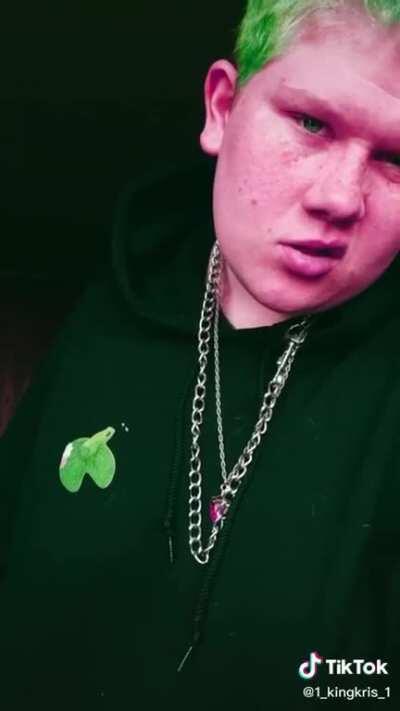 Wow so intimidating with the pacifier