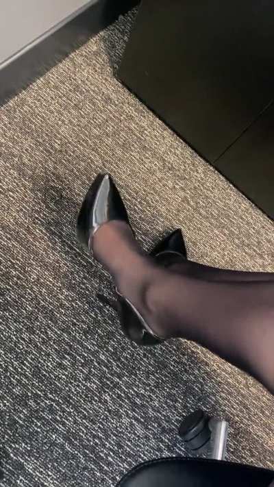 Saw you staring at my feet all morning, care to explain yourself? 