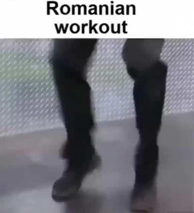 Average Romanian workout 💪🇷🇴