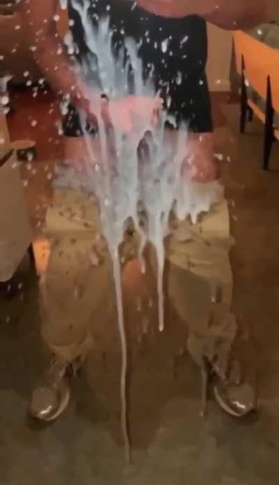 this is what happens when you edge for a week