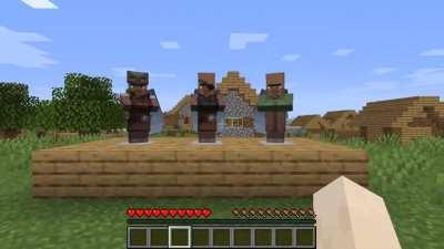 I gave Villagers some Jetpacks