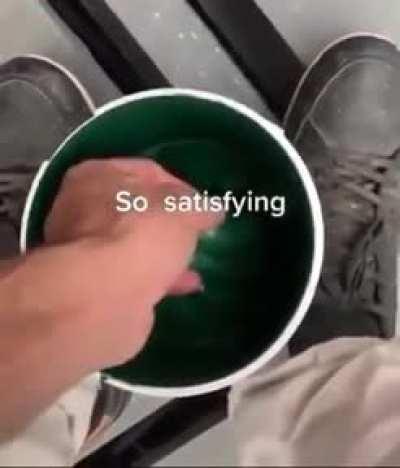 The paint peel is not satisfying enough.