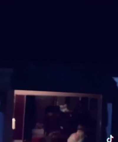 Fart too loud, scare your neighbor