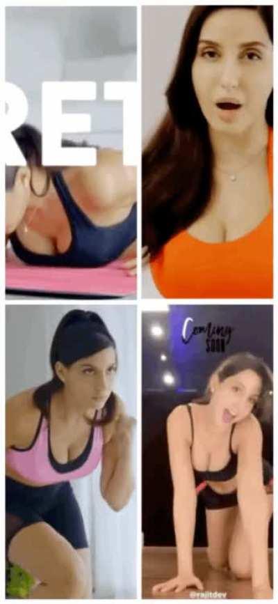 Nora Fatehi Tits