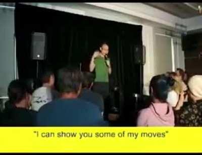 Hey jj your mini try not to laugh begins now! Lessgoo