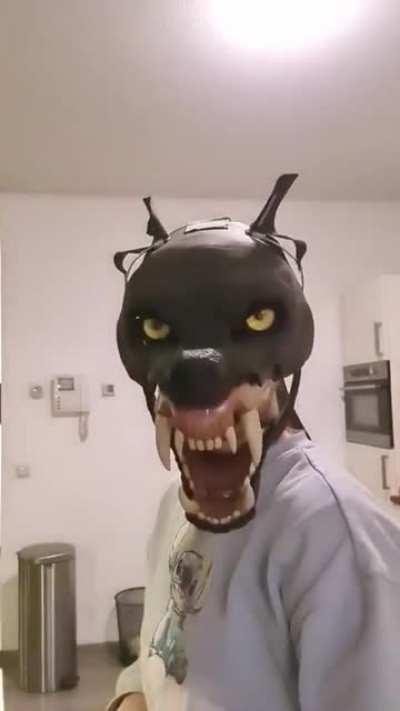 Willow Creative articulated wolf mask