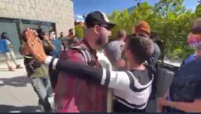 Protest today at netflix