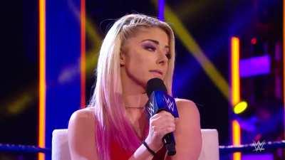 Alexa bliss red top