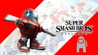 BRO AMONG DRIP IN SMASH!?!?!?!?!?1111😳😳😳😳😱😱😱😱😱 NOT FAKE