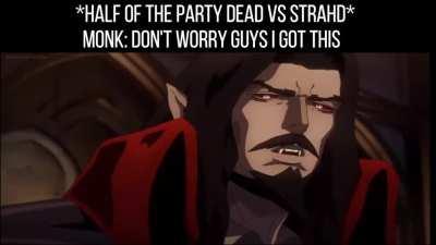 Every combat encounter with Strahd be like: