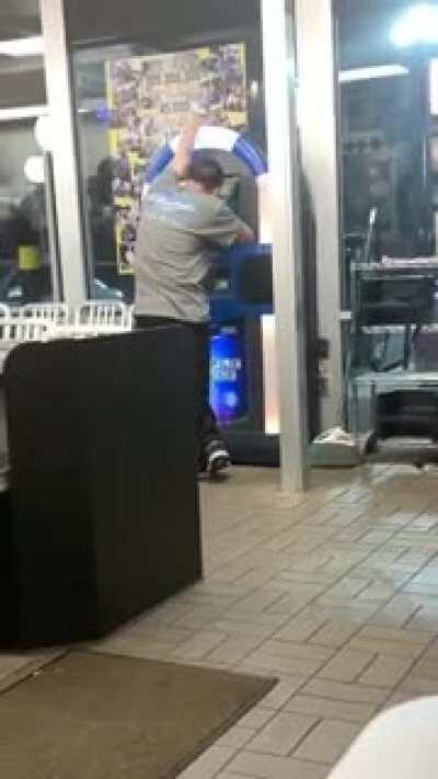 Only at the Waffle House