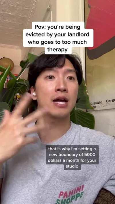 Being evicted by a landlord using woke & therapy language