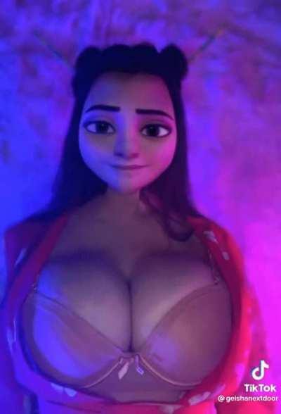 I'm undecided whether to get my boobs increased, what do you think of my big boobs like this girl with my dark nipples? 🤣