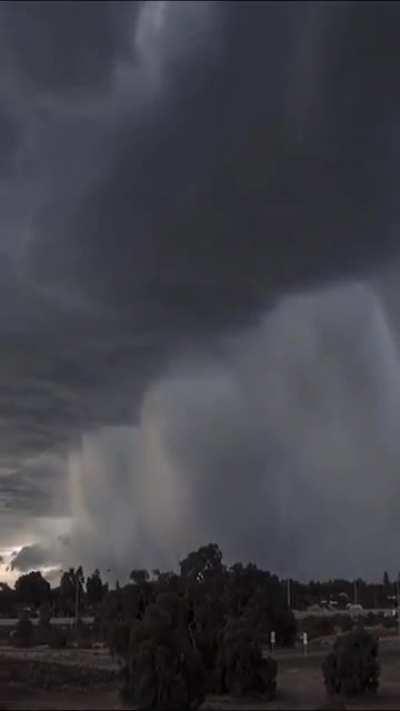 A Timelapse of heavy rain