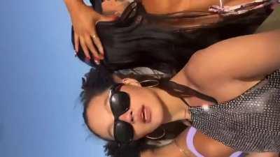 I’d say it’s a little see through! - Lily Chee