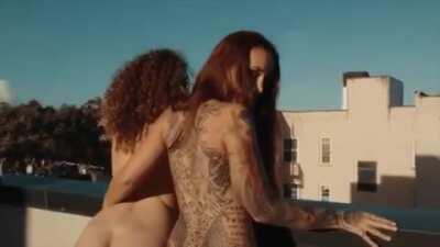 Leila Lesbian Full Naked With Stella Stellaris!!!