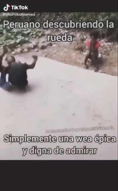 Guatefock peruano descubriendo la rueda, estoy muy orgulloso del pana, la verdad