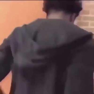 Student confronts other student for touching his sister