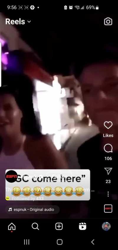 Mr. White chasing GC