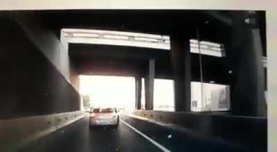Watch: Hijacking methods on onramps and offramps to freeways. Please Be Alert!! Of Your Surrounding Guys
