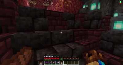 Recreated the nether for my portal room