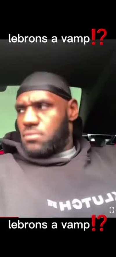 LeBron vibing to carti⁉️