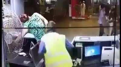 Man electrocuted by fan