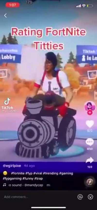 Iha va iahv ihave Fortnite bobies 🥵🥵🥵