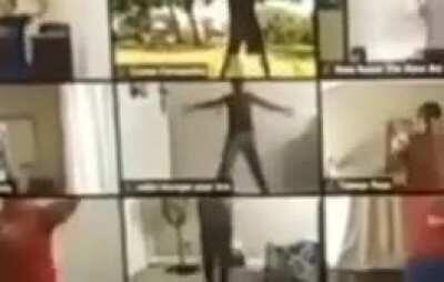 Mf's in Zoom class be like: