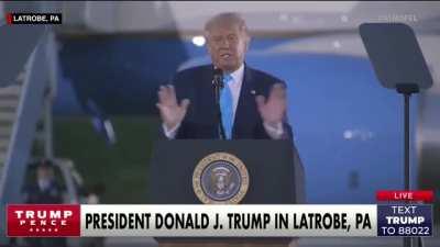 Compilation Of Donald Trump Mocking Joe Biden For Wearing A Mask