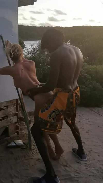 Milf got vaccinated and is ready for bbc on vacation