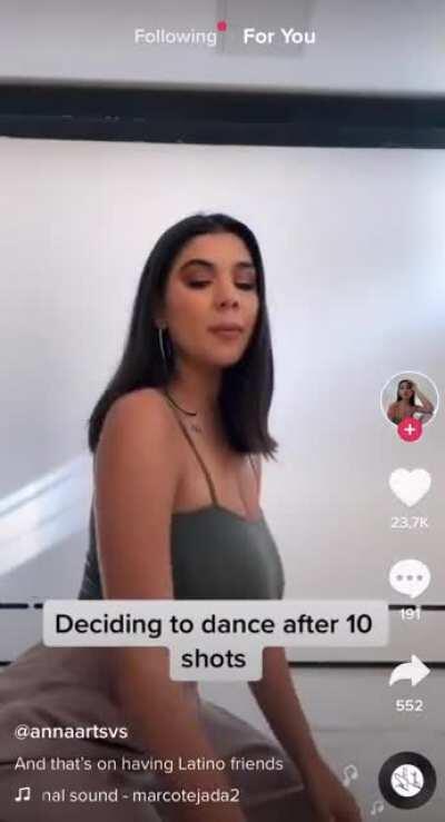 She does indeed have 