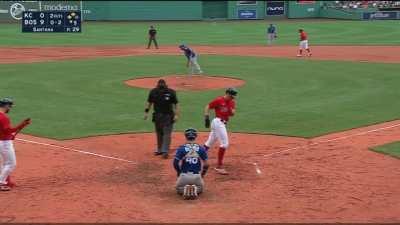 [Highlight] santana drops the ball