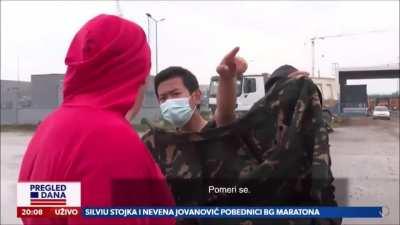 “Doc ce zuti ljudi sa istoka i pice vodu sa Morave”