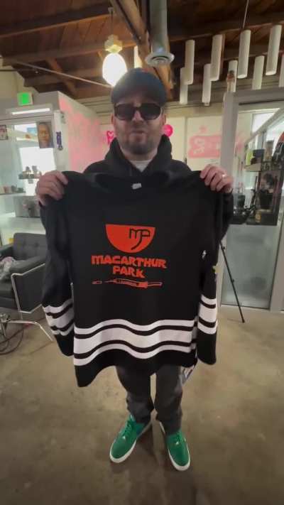 Lush adds a 💉to a hoodie and calls himself a creative director