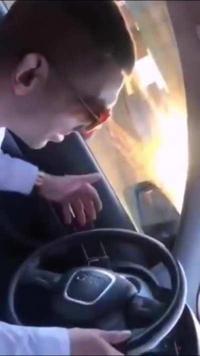 What is he saying exactly ? Is it something philosophical ?