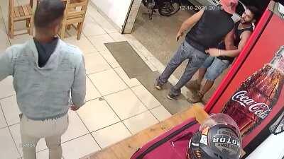 My man went berserk.