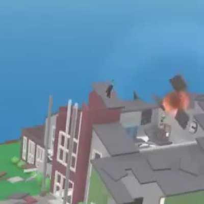 Benjamin Franklin discovering lighting (1792)