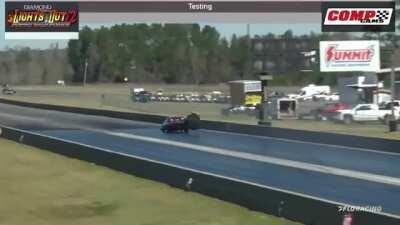 It's a bird, it's a plane, it's...a drag racer!