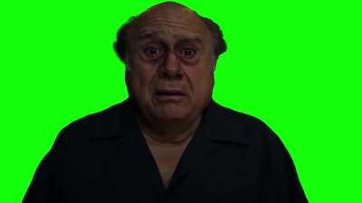 [GREEN SCREEN] Danny DeVito 
