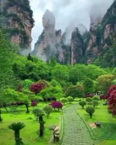 Zhangjiajie National Forest park in China