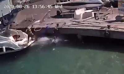 Motorboat explodes, Port of Ponza, Italy, August 2020