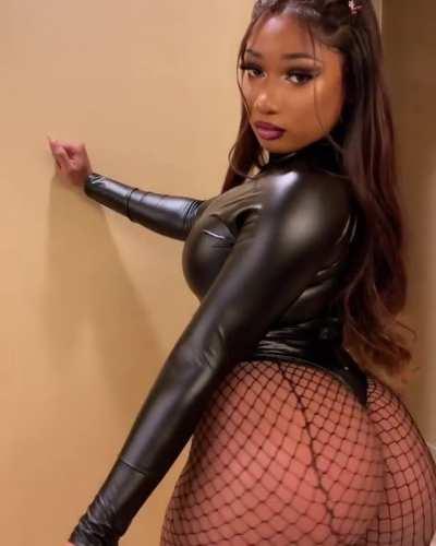 Meg Thee Stallion would need crowbar to detach my mouth from her asshole