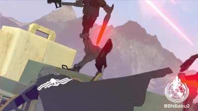 Average Helldivers 2 gameplay but it's animated in the style of Genndy Tartakovskys 2003 Clone Wars!