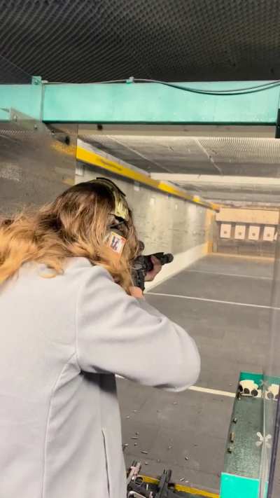 My new Ruger AR tested at the range