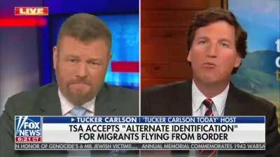 Tucker bravely draws attention to The Great Replacement.