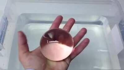 Polymer water balls